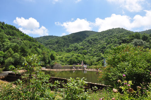 嘉陵江源头写意